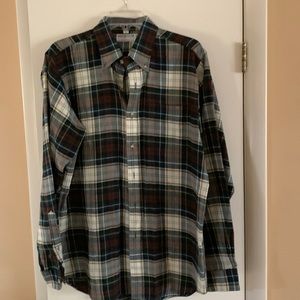 Viyella men’ shirt, size L, 55%wool-45%cotton like new